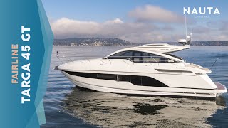 Fairline Yachts  Targa 45 GT  walkthrough boat tour [upl. by Kress]