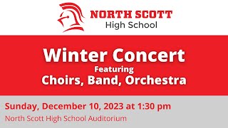 North Scott High School  Winter Music Concert [upl. by Lleneg]