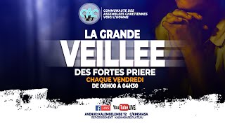 LA GRANDE VEILLEE AVEC LE PAST FRANÇOIS MUTOMBO VH SERVICE DES 21 JRS VENDREDI 22 MARS 2024 [upl. by Aneerahs]