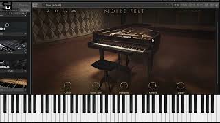 🔥 NOIRE PIANO para KONTAKT  Piano Acústico para KONTAKT Review en ESPAÑOL [upl. by Cornish]