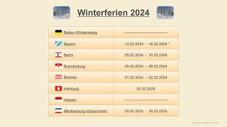 Winterferien 2024 [upl. by Aleacem]