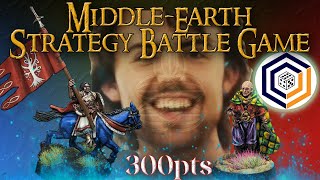 300pt MESBG BATREP Minas Tirth VS Corsairs of Umbar Ft ConquestCreations [upl. by Elin]