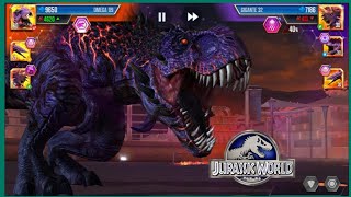 3 FEROCES VS 3 TITANES QUE DOMINARAN JURASSIC WORLD THE GAME [upl. by Ennyroc]