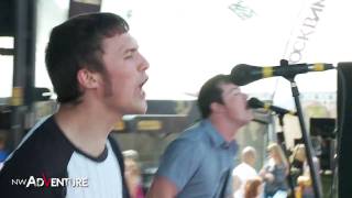 Broadway Calls  quotBack To Oregonquot Live at 2009 Warped Tour [upl. by Holmen]