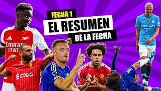 🔴 EL RESUMEN  Fecha 1 de la Premier League [upl. by Llimaj]