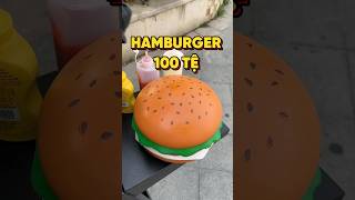 HAMBURGER 100 TỆ food [upl. by Azial]