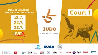 EUSA Combat 2023 JUDO  Court 1  Day 3 [upl. by Efioa]