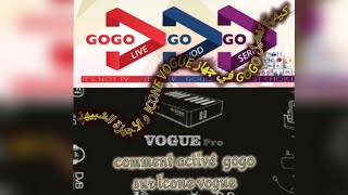 COMMENT ACTIVER ☆GOGOLIVEGOGOVODGOGOSÉRIE☆ SUR ICONE VOGUEPRO [upl. by Airotnahs]