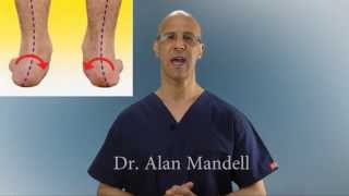 Pronation of Feet Fallen Arches Causes PInched Nerves Neck amp Back Pain  Dr Mandell [upl. by Candy193]