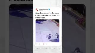 Uma boa tática 🤣 humor carros seguros memes [upl. by Weywadt]