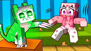 Als Geheime KILLER KATZE in Minecraft Murder Mystery SPIELEN [upl. by Felipa280]