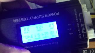 LCD電源供應器偵測表power supply tester [upl. by Leonid36]