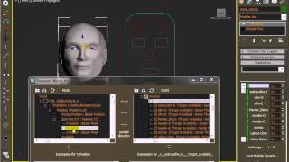 RIG FACIAL com morpher e wire parameters  PARTE 1 de 2 [upl. by Piscatelli]