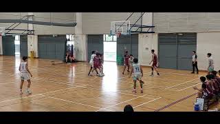 3rd Q NSG basketball west zonal qtr final team swiss vs Bukit batok sec 25022024 [upl. by Lucy]