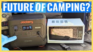 Jackery Explorer 2000 Plus Solar Generator VS Camping Trip The Future Of Camping [upl. by Eelyme836]