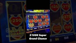 185K SUPER GRAND CHANCE slots casino jackpot slotwins [upl. by Ydnec]