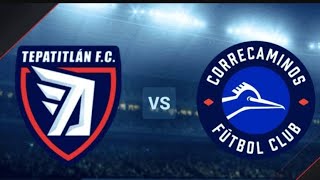 Tepatitlán de morelos fc vs Correcaminos UAT partido de fútbol en vivo hoy  México Ascenso MX 2024 [upl. by Atiuqehc]