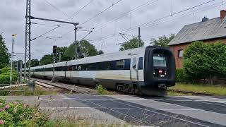 Dänische Staatsbahn  DSBMF IC3 5080  5085  Durchfahrt in Owschlag  IC 1197 ➡️ Hamburg Hbf [upl. by Bernete]