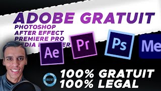 AVOIR TOUT LOGICIELS ADOBE GRATUIT LEGALEMENT 2024 [upl. by Analos]