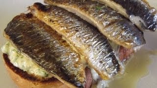 How To Prepare And Cook SardinesCornish Sardines [upl. by Lilhak]