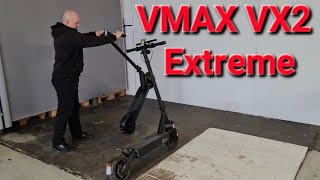 VMAX VX2 Extreme Unboxing Beschleunigung und Probefahrt Steigung [upl. by Eelitan]