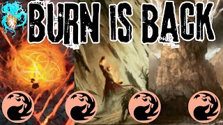 Burn Baby Burn Mono Red Burn is Back mtg Arena Standard Bo1Bo3 Deck Tech [upl. by Cantone204]