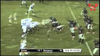 6 Hakim Frazier of Dreher breaks 8 tackles [upl. by Nikolia]