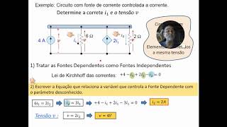 Circuitos Com Fontes Dependentes [upl. by Atsyrc]