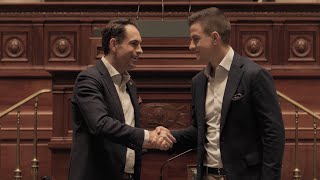 Dries zet onze strijd verder buiten het parlement [upl. by Villiers]