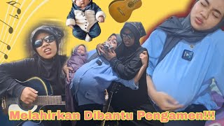 DRAMA IBU HAMIL MELAHIRKAN DIBANTU PENGAMEN [upl. by Liagaba42]