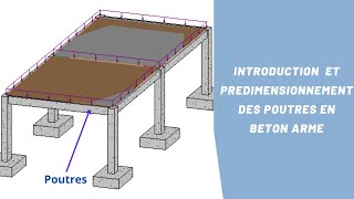 Introduction et prédimensionnement des poutres en Béton Armé [upl. by Trimmer57]