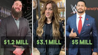 10 Richest WWE Superstars Of 2020 [upl. by Romalda]