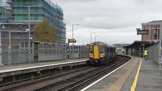 Southeastern Class 375 906375 926 Arrivals amp Depart Rochester for London Victoria [upl. by Aihsemak]