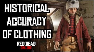 Historical Accuracy of Clothing in Red Dead Online [upl. by Foah]