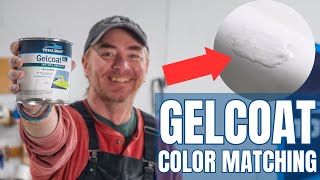 How to Color Match Gelcoat made EASY Expert Tips amp Tricks Revealed [upl. by Becca]