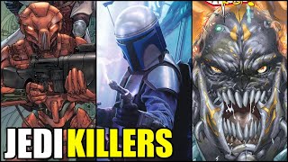 Top 5 BEST Jedi Killers In Star Wars  Non Force Sensitive [upl. by Verena590]