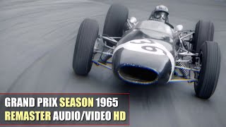 HD F1 1965 Grand Prix Season Highlights Jo Siffert Interview REMASTER AUDIOVIDEO [upl. by Eserahc]