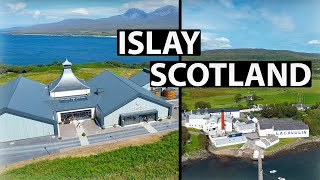 Two Days on Islay Scotland  Lagavulin Laphroaig and Ardbeg Scotch Distillery Tours [upl. by Marlen]