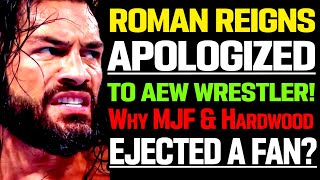 WWE News WWE Resigns Kevin Owens Roman Reigns Apology AEW Ejects Fan WWE Wants MJF MIZ Is Angry [upl. by Lamarre]