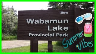 Wabamun Lake  Wabamun Provincial Park Alberta 4K [upl. by Linc]