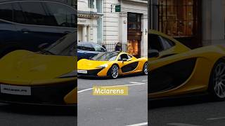 Mclarens Sport Car in London ❤️💛💛💛 [upl. by Ennad]