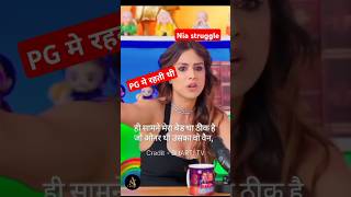 Bharti tv podcast Nia sharma pg struggle😟😟Nia on podcast niasharmatrendingyoutubeshortsshorts [upl. by Selestina]