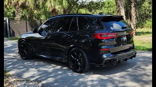 BMW X5 M50i Cold Start and Revs [upl. by Phillis]