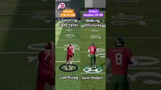 Oldest CFB 25 QB vs Oldest Madden 25 QB… Who Will Win [upl. by Seline]