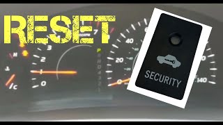 HOW TO RESET TOYOTA ANTI THEFT System RESET ecu procedure FAST EASY FIX [upl. by Atteinotna]