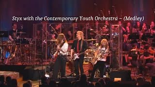 Styx with the Contemporary Youth Orchestra amp Choir  Medley  2006  Live Video in Cleveland Ohio [upl. by Sirovart]