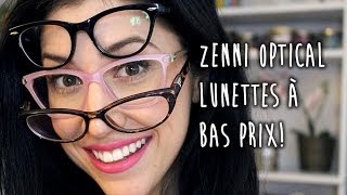 Revue  ZenniOpticalcom  Lunettes à bas prix [upl. by Tica]