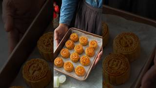 Cantonese Mini Mooncakes 🥮 short mooncake [upl. by Ibbed]