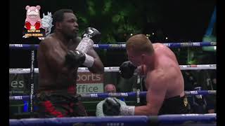 SLOW MO  Dillian Whyte KOd by Alexander Povetkin [upl. by Amaryl]