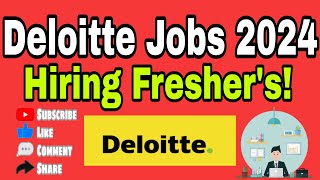 Deloitte Summer Internship 2024 Hiring for Freshers as Consulting – Intern [upl. by Selden]